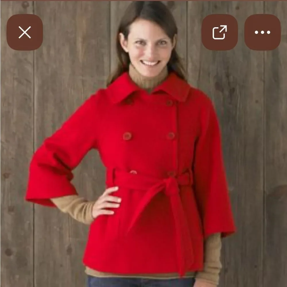 J.Crew black Sadie coat. Size 12. - Picture 12 of 12